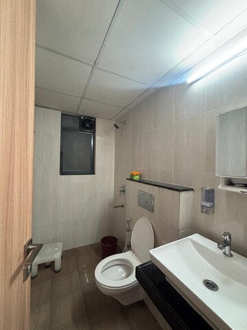 Bathroom in 2 BHK Apartment at Godrej Golf Meadows, Poyanje – for Rent