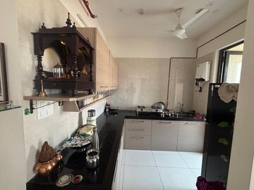 Kitchen in 2 BHK Apartment at Godrej Golf Meadows, Poyanje – for Rent