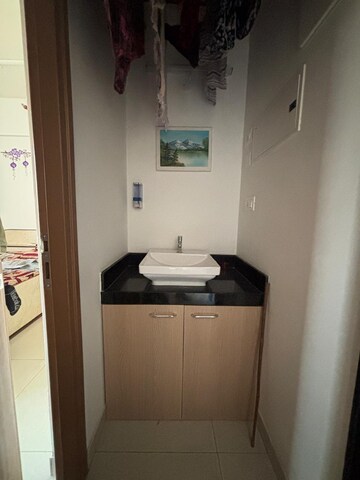 Bathroom in 2 BHK Apartment at Godrej Golf Meadows, Poyanje – for Rent