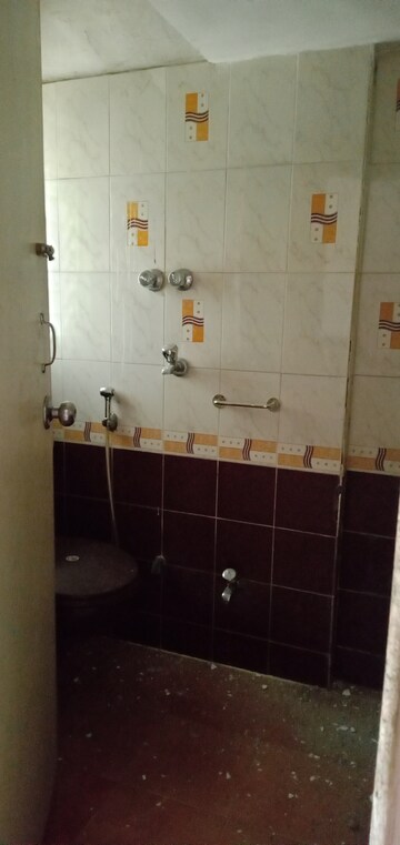Bathroom in 2 BHK Apartment at Aakash Nidhi, Mira Road – for Rent