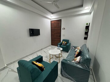 Living Room in 1 BHK Apartment at Palm Residency Chhatarpur, Chattarpur – for Rent