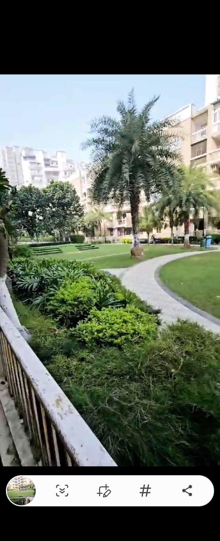 Balcony, eldeco-mystic-green-phase-ii 3 Bedroom 1731 Sq.Ft. Apartment In Omicron I Greater Noida Greater Noida 8217964