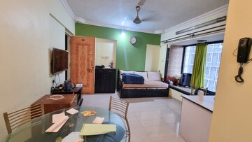 Living Room in 1 BHK Apartment at Shree Vallabh Tower, Malad West – for Rent