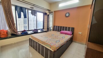 Master Bedroom in 1 BHK Apartment at Shree Vallabh Tower, Malad West – for Rent