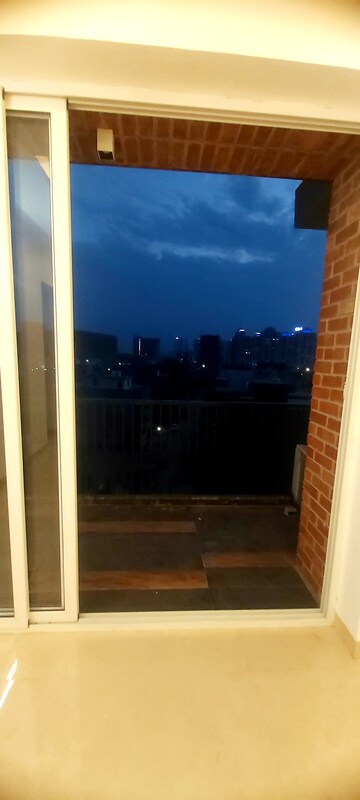 Balcony in 4 BHK Apartment at Suraj Oranje Castle, Gomti Nagar – for Sale