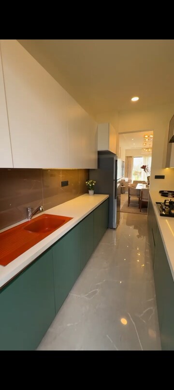 Kitchen in 3.5 BHK Apartment at Signature Global Daxin Vistas, Bhondsi – for Sale