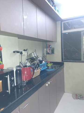 Kitchen in 1 BHK Apartment at DGS Sheetal Airwings, Santacruz East – for Rent