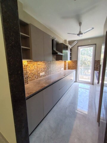 Kitchen in 4 BHK Builder Floor at Saket – for Rent