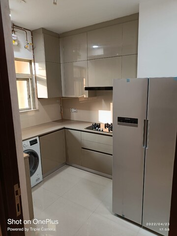 Kitchen in 2 BHK Apartment at One Hiranandani Park, Ghodbunder Road – for Rent