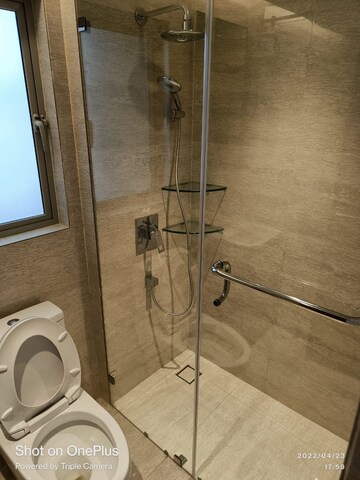 Bathroom in 2 BHK Apartment at One Hiranandani Park, Ghodbunder Road – for Rent