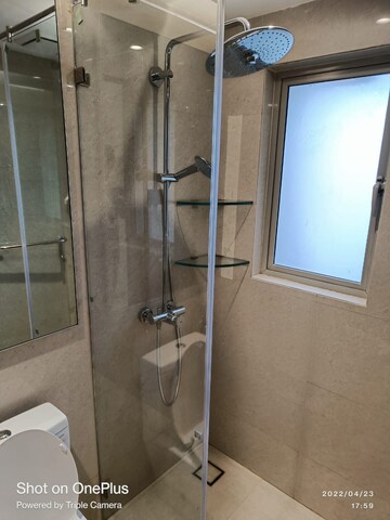 Bathroom in 2 BHK Apartment at One Hiranandani Park, Ghodbunder Road – for Rent