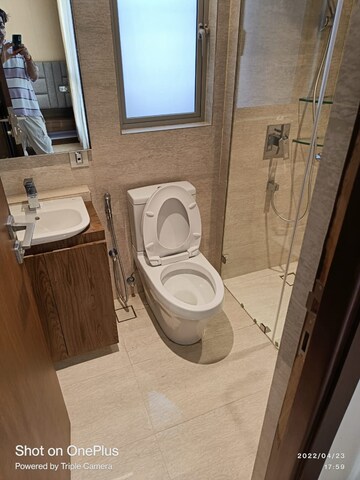Bathroom in 2 BHK Apartment at One Hiranandani Park, Ghodbunder Road – for Rent