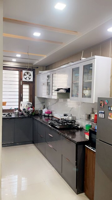 Kitchen in 3 BHK Builder Floor at Amolik Residency, Sector 86 – for Sale