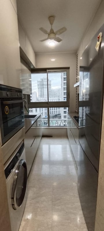 Kitchen in 2 BHK Apartment at Hiranandani Castle Rock, Powai – for Rent