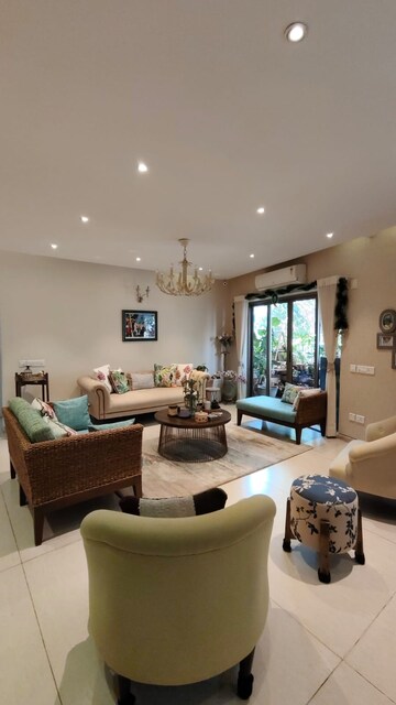 Living Room in 3 BHK Apartment at Acacia Lake View, Halasuru – for Sale