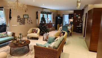 Living Room in 3 BHK Apartment at Acacia Lake View, Halasuru – for Sale