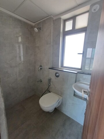 Bathroom in 1 BHK Apartment at Sheth Irene, Malad West – for Rent