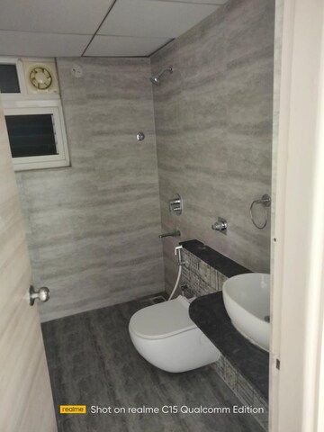 Bathroom in 3 BHK Apartment at DS Max Skycity, Thanisandra – for Rent