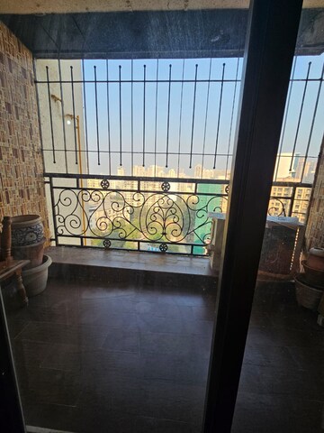 Balcony in 2 BHK Apartment at Lake Florence, Powai – for Rent