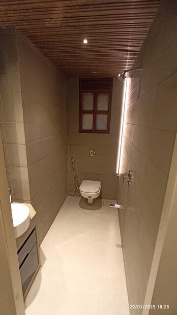 Bathroom in 1 BHK Apartment at Unique Ivana, Mira Road – for Rent