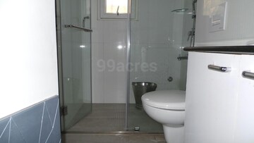 Bathroom in 3 BHK Apartment at Brigade Altamont, Hennur – for Rent