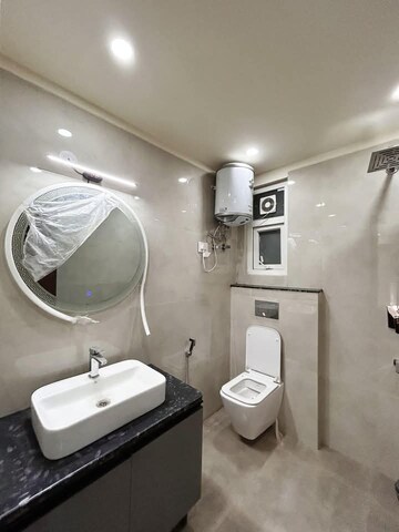 Bathroom in 4 BHK Builder Floor at Saket – for Rent