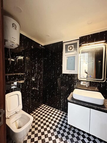 Living Room in 4 BHK Builder Floor at Saket – for Rent