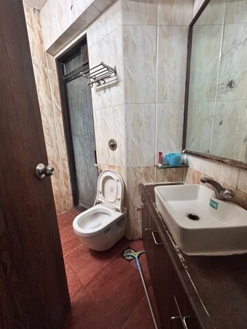 Bathroom in 1 BHK Apartment at Evershine Daisy CHS Vasai, Vasai East – for Sale