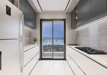 Kitchen in 1 BHK Apartment at Sayba Arcadia, Kurla – for Sale