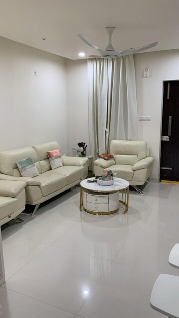 Bathroom in 3 BHK Apartment at Vajras Jasmine County, Puppalaguda – for Rent