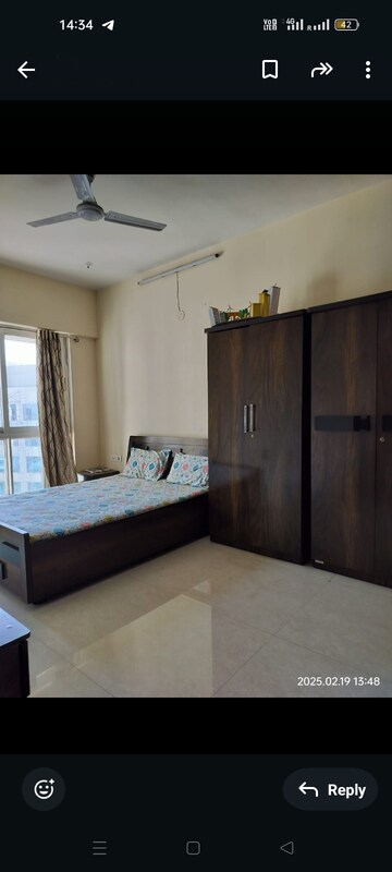 Bedroom in 2 BHK Apartment at Gundecha Trillium, Kandivali East – for Rent
