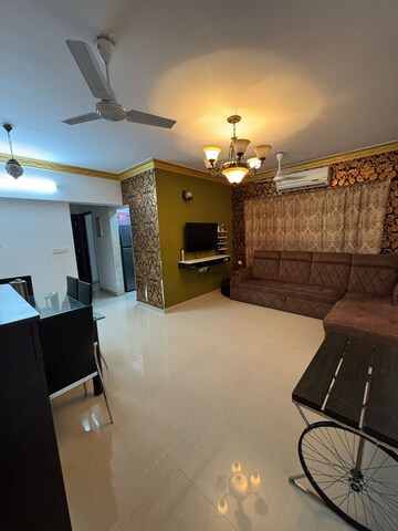 Living Room in 2 BHK Apartment at Nahar Mimosa and Mirabilis, Chandivali – for Rent