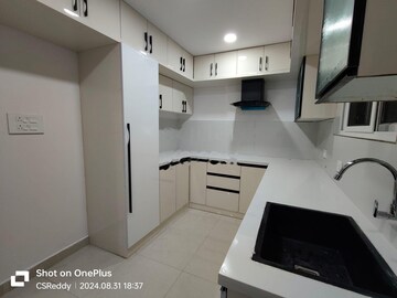 Kitchen in 3 BHK Apartment at SMR Vinay Iconia Hyderabad, Kondapur – for Rent