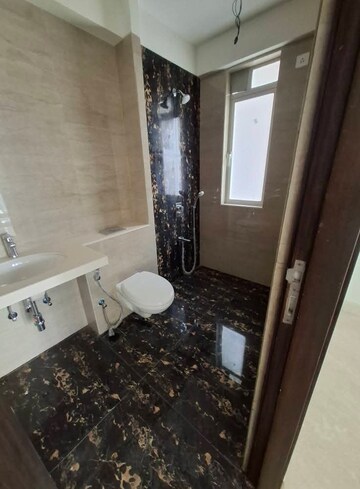 Bathroom in 3 BHK Apartment at Ajmera Valencia, Wadala West – for Rent