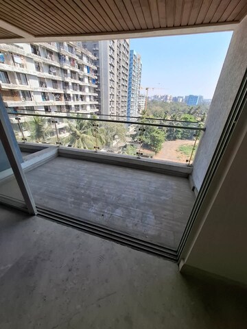 Balcony in 3 BHK Apartment at Ajmera Valencia, Wadala West – for Rent
