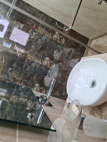 Bathroom in 3 BHK Apartment at Greater Kailash I – for Rent