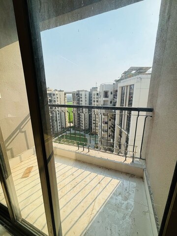 Balcony in 2.5 BHK Apartment at Siddha Galaxia, Rekjuani – for Rent