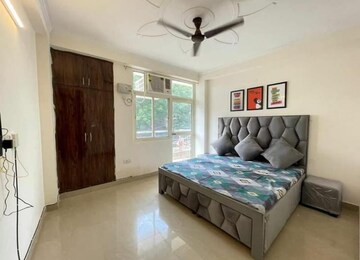 Bedroom in 1 BHK Builder Floor at Freedom Fighters Enclave – for Rent