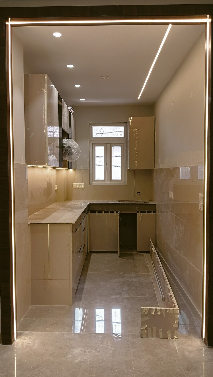 Kitchen, mahavir enclave 2 Bedroom 800 Sq.Ft. Builder Floor In Mahavir Enclave Delhi 8218842