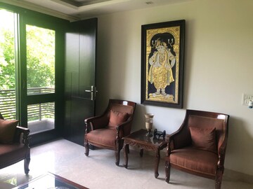 Living Room in 3 BHK Apartment at Safdarjang Enclave – for Sale