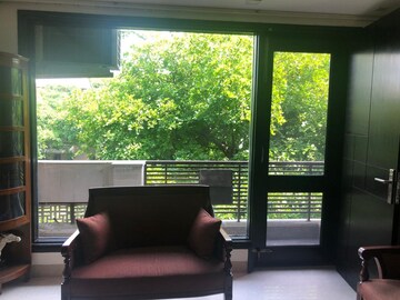 Living Room in 3 BHK Apartment at Safdarjang Enclave – for Sale