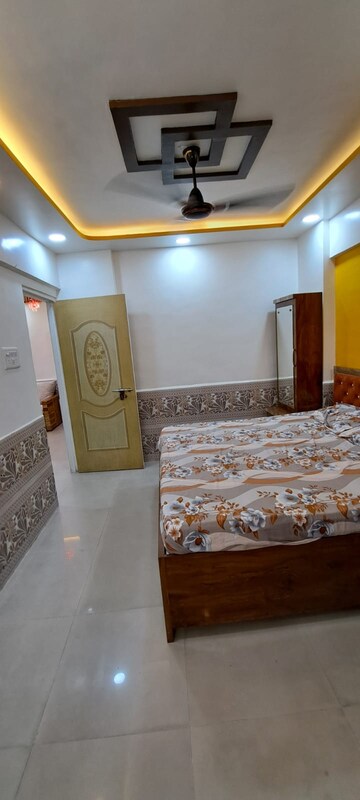 Master Bedroom in 1 BHK Apartment at Mahape – for Rent