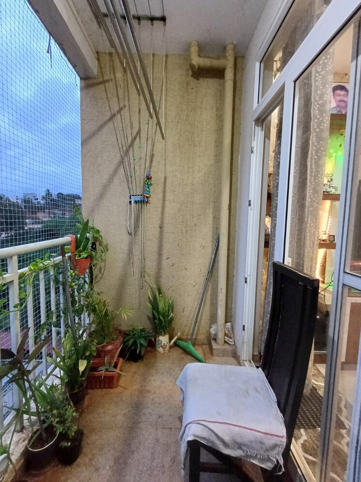 Balcony, shriram-sameeksha 2 Bedroom 1020 Sq.Ft. Apartment In Jalahalli Bangalore 8219082