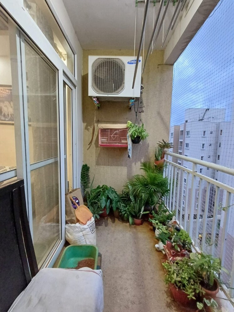 Balcony, shriram-sameeksha 2 Bedroom 1020 Sq.Ft. Apartment In Jalahalli Bangalore 8219082