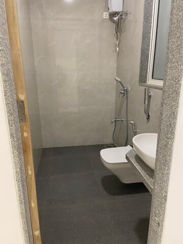 Bathroom in 3 BHK Apartment at Neelam Senroofs, Nahur East – for Sale