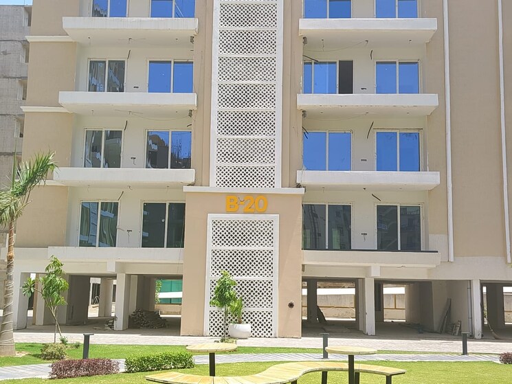 Exterior View, hermitage-centralis 3 Bedroom 1700 Sq.Ft. Apartment In Vip Road Zirakpur 8219065