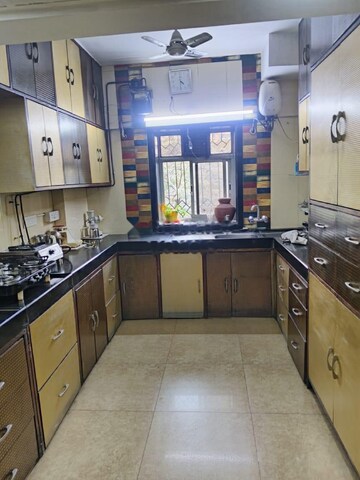 Kitchen in 3 BHK Apartment at Jalvayu Vihar Powai, Powai – for Rent