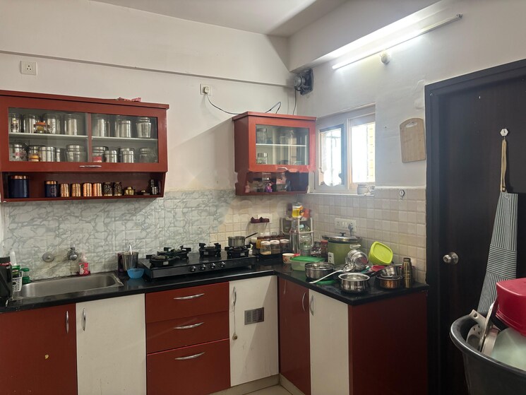 Kitchen, goldfish-vyoma 2 Bedroom 938 Sq.Ft. Apartment In Manchirevula Hyderabad 8219100