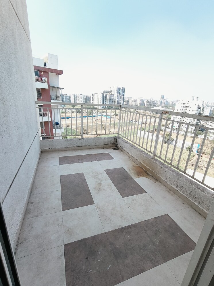 Balcony, vision-indramegh 2 Bedroom 1100 Sq.Ft. Apartment In Tathawade Pune 8219147