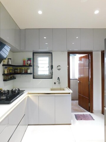 Kitchen in 3 BHK Apartment at Dukes Galaxy, Banjara Hills – for Rent